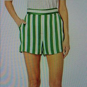Juicy Couture Awning Stripe Satin shorts